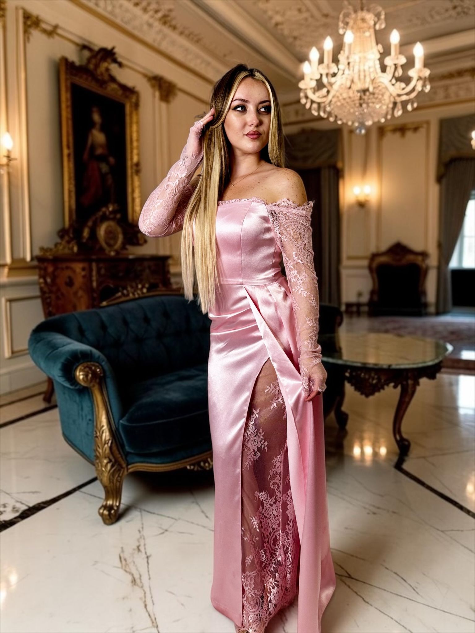 Pretty in pink dress
